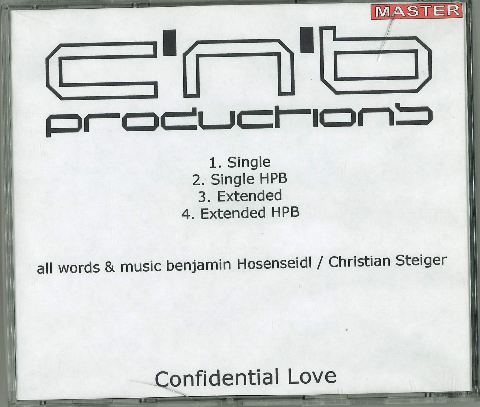 Cover von Confidential Love