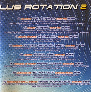 Abbildung zu Progressive Club Rotation Volume 2