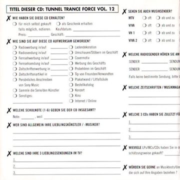 Abbildung zu Tunnel Trance Force Vol. 12